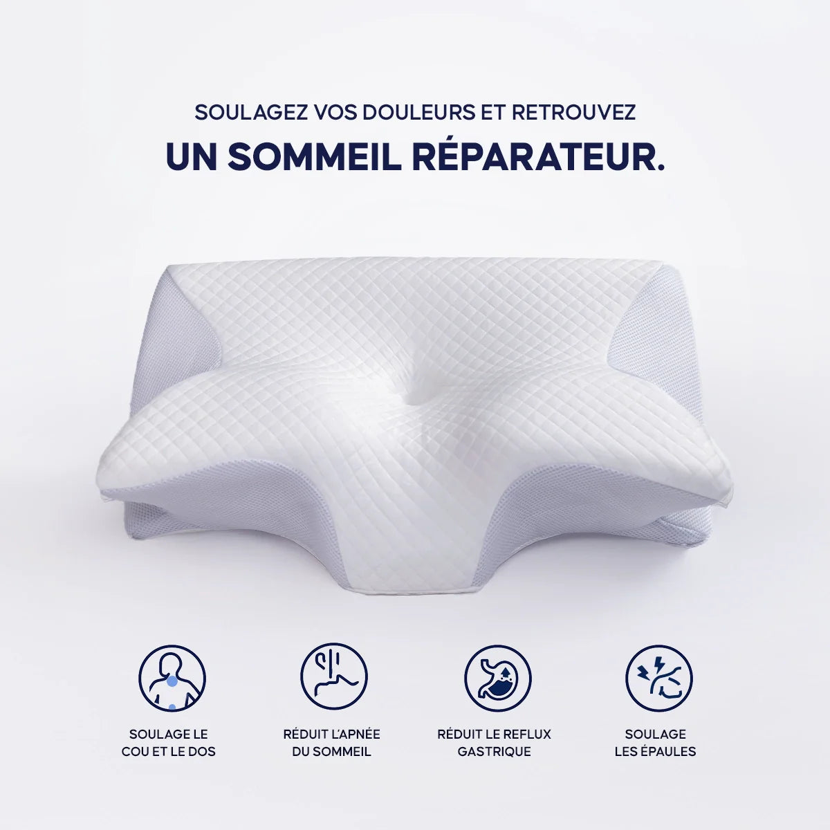 L'oreiller Dormia pour les travailleurs de bureau
